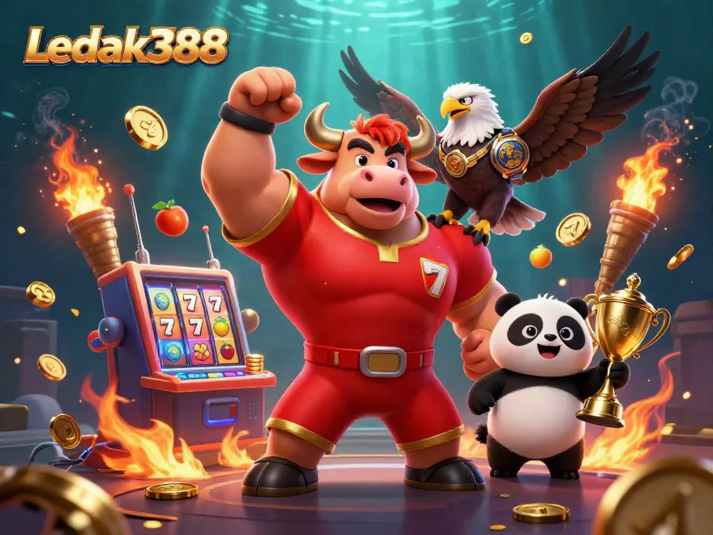 Experience thrilling wins at Ledak388 with dynamic slot adventures featuring exciting characters.