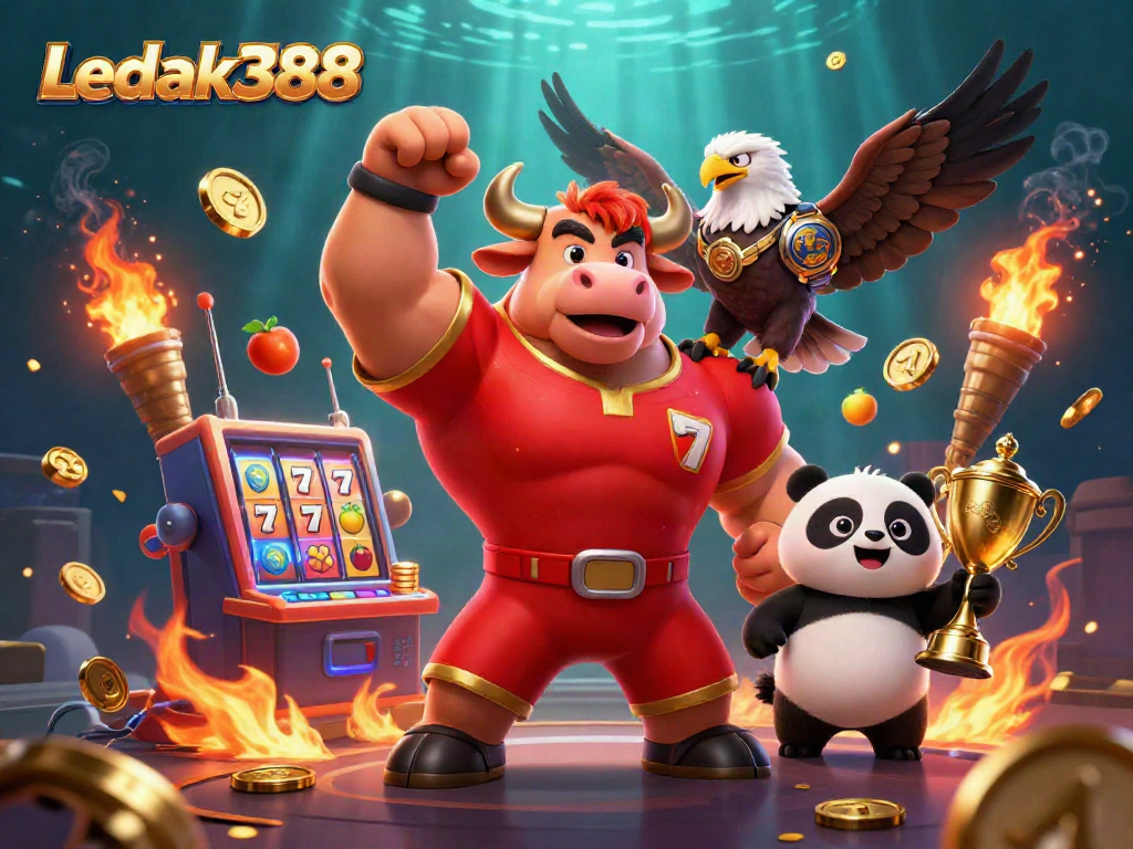 Experience thrilling wins at Ledak388 with dynamic slot adventures featuring exciting characters.