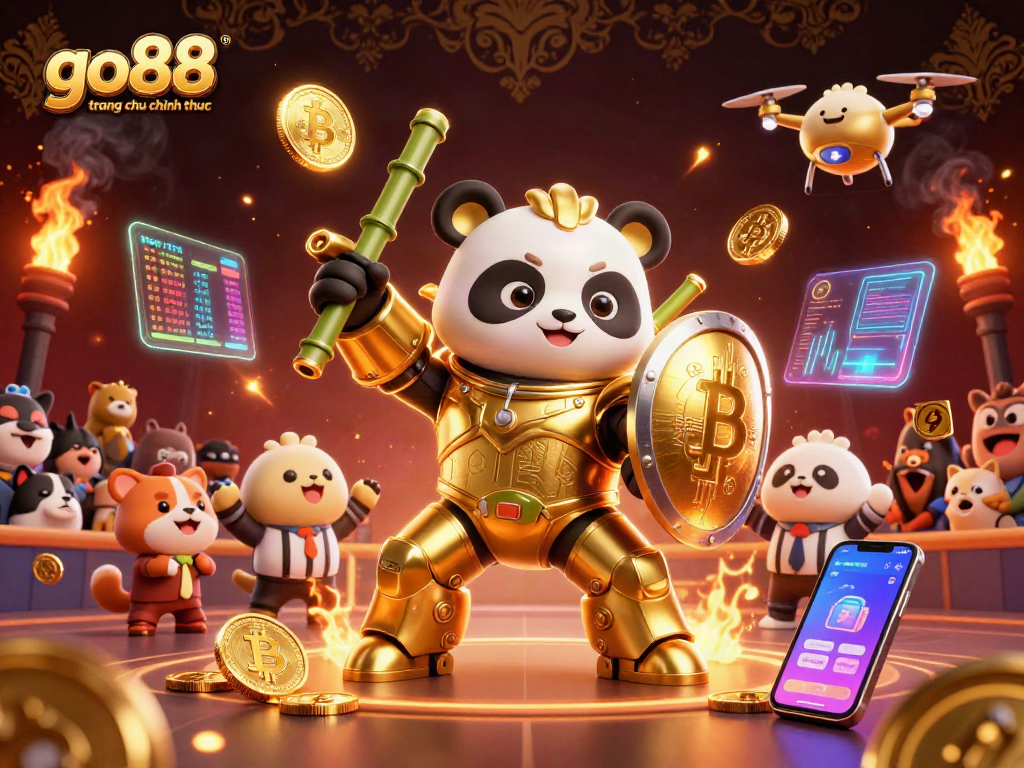 Engage with go88 trang chu chinh thuc in an exciting 3D illustration showcasing the casino spirit.